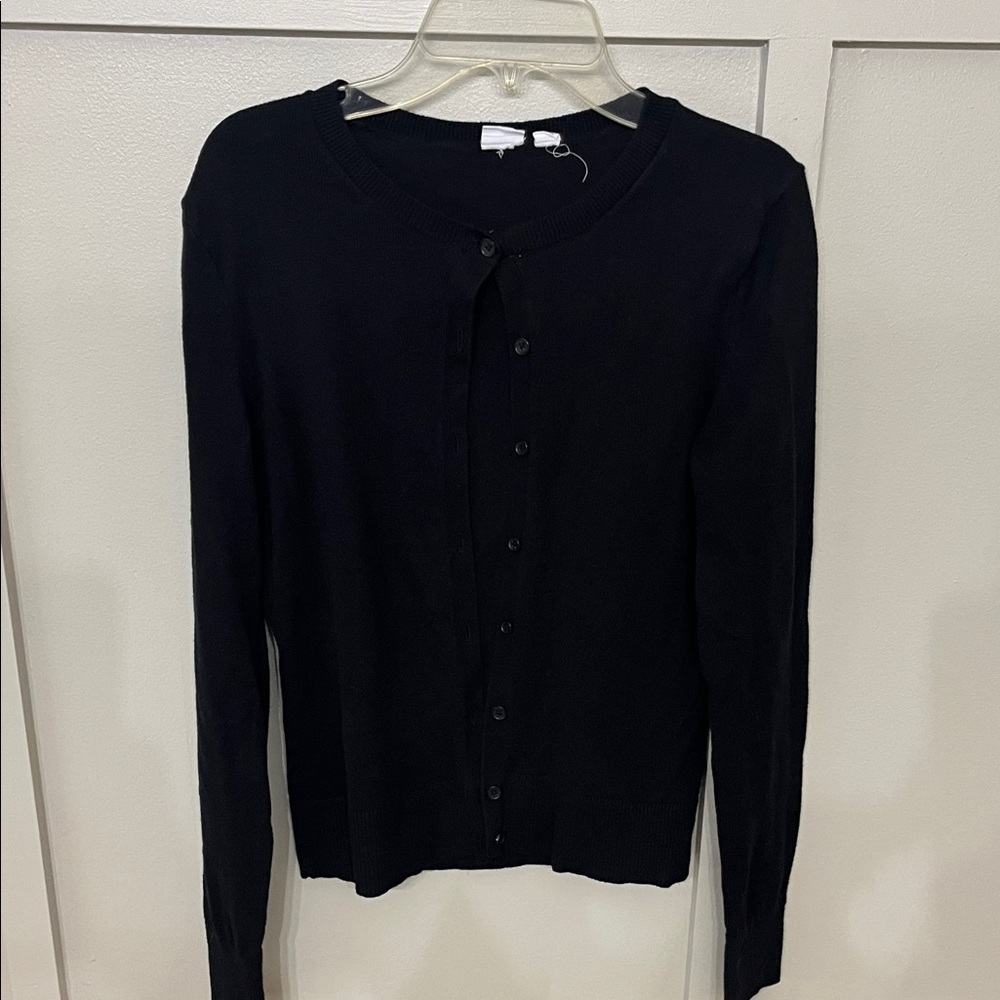 GAP Women's Classic Black Cardigan